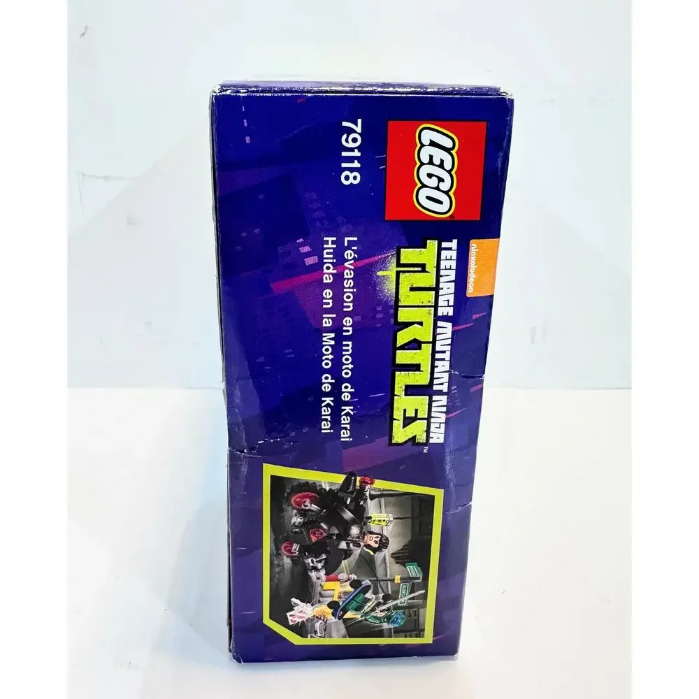 LEGO 79118-TMNT-Karai Bike Escape-Sealed-New- Retired-Ninja Turtles Set - Picture 4 of 7